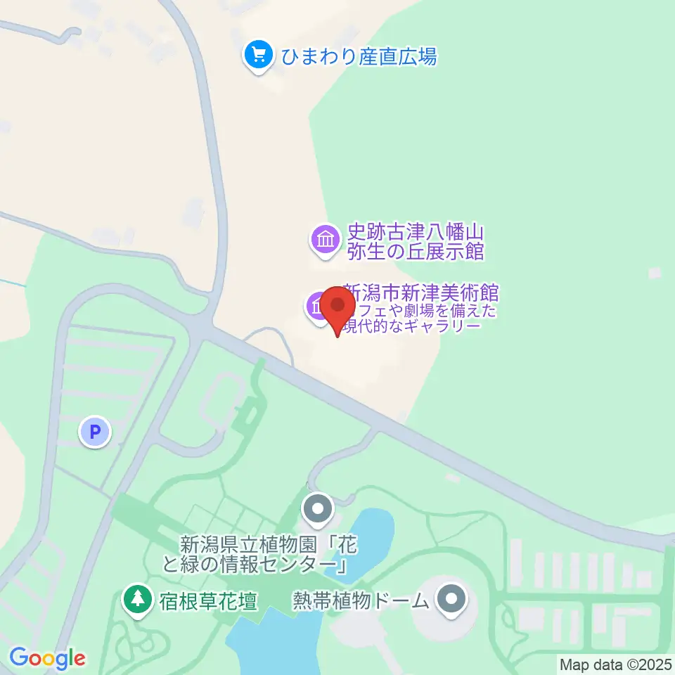 新潟市新津美術館周辺のホテル一覧地図