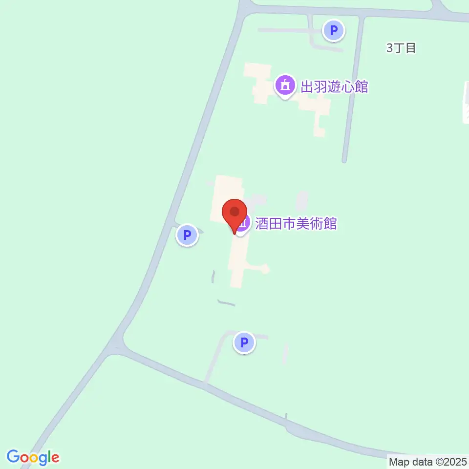 酒田市美術館周辺のホテル一覧地図