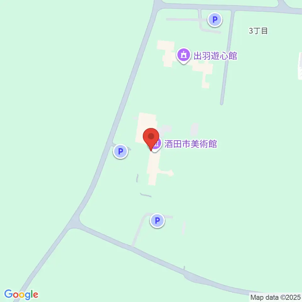 酒田市美術館周辺のホテル一覧地図