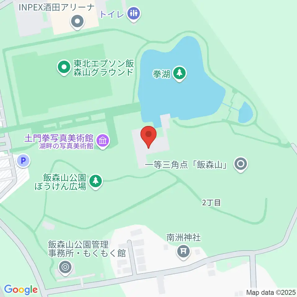 土門拳記念館 周辺のホテル一覧地図