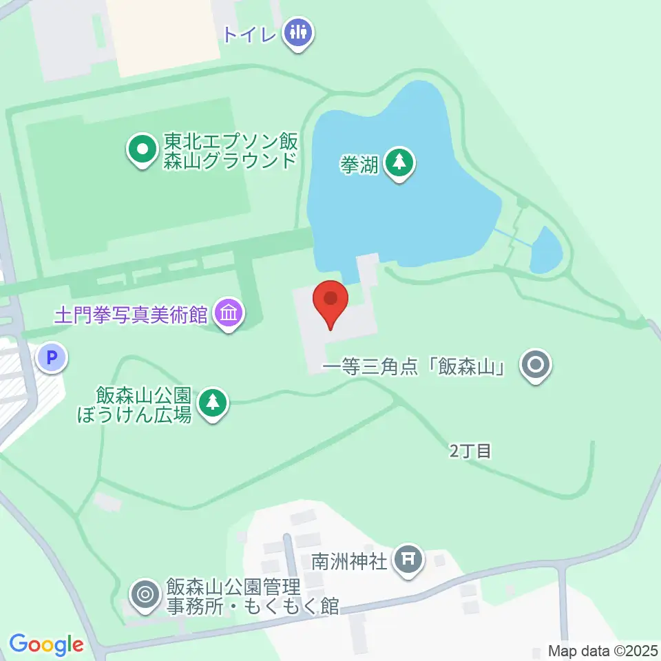 土門拳記念館 周辺のホテル一覧地図