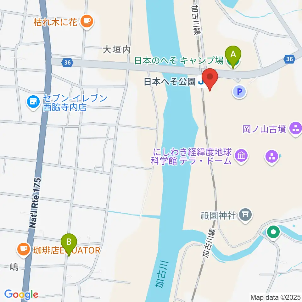 西脇市岡之山美術館周辺のホテル一覧地図