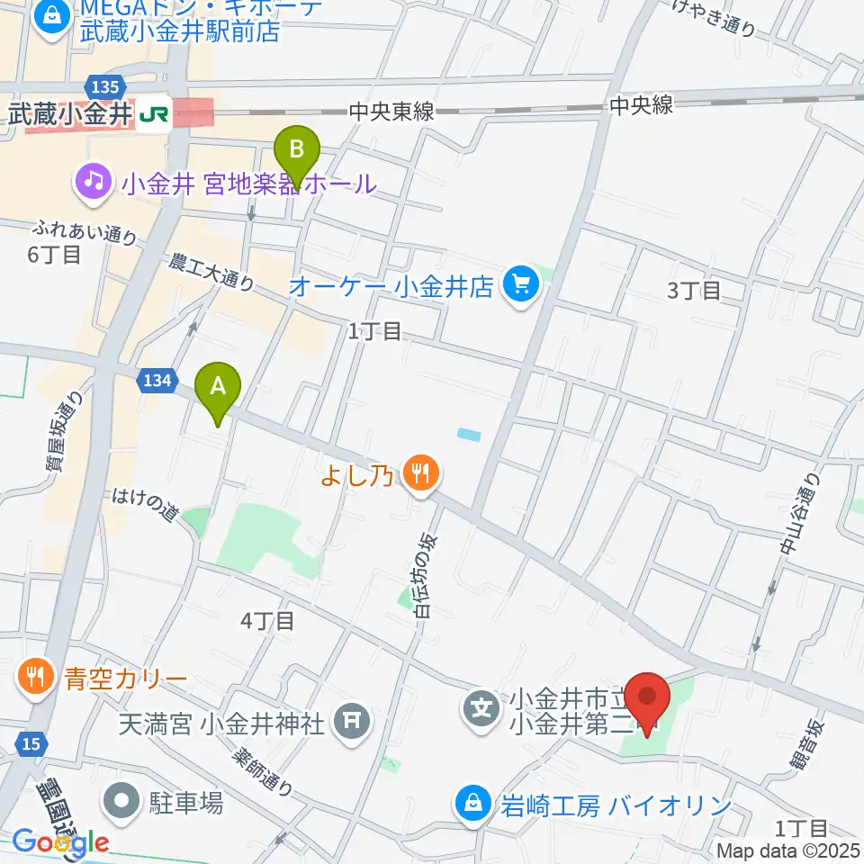 はけの森美術館周辺のホテル一覧地図