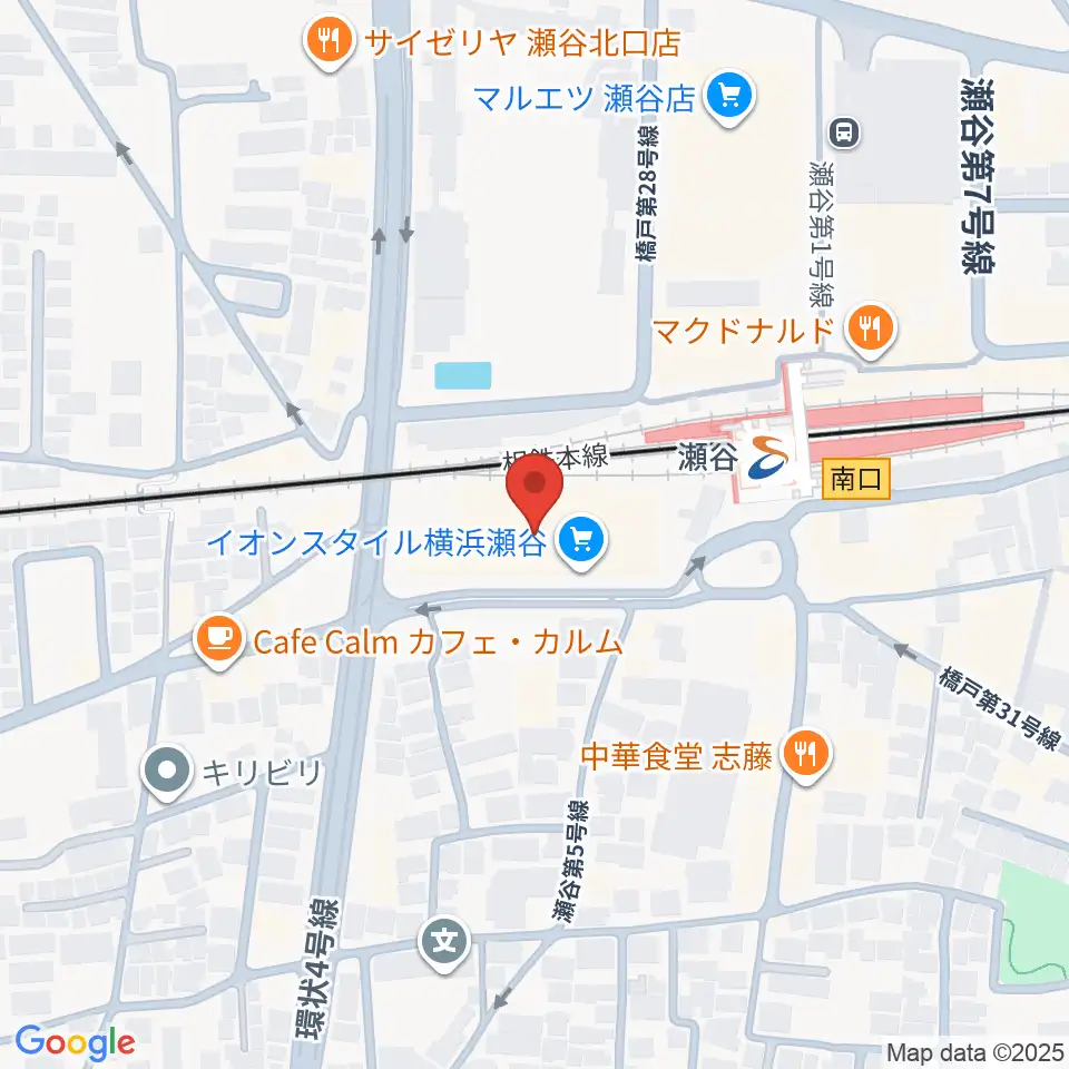 瀬谷区民文化センターあじさいプラザ周辺のホテル一覧地図