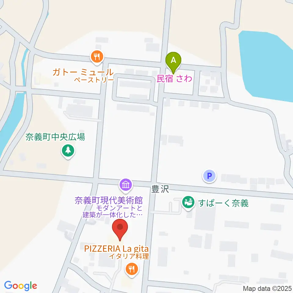 奈義町現代美術館（NagiMOCA）周辺のホテル一覧地図