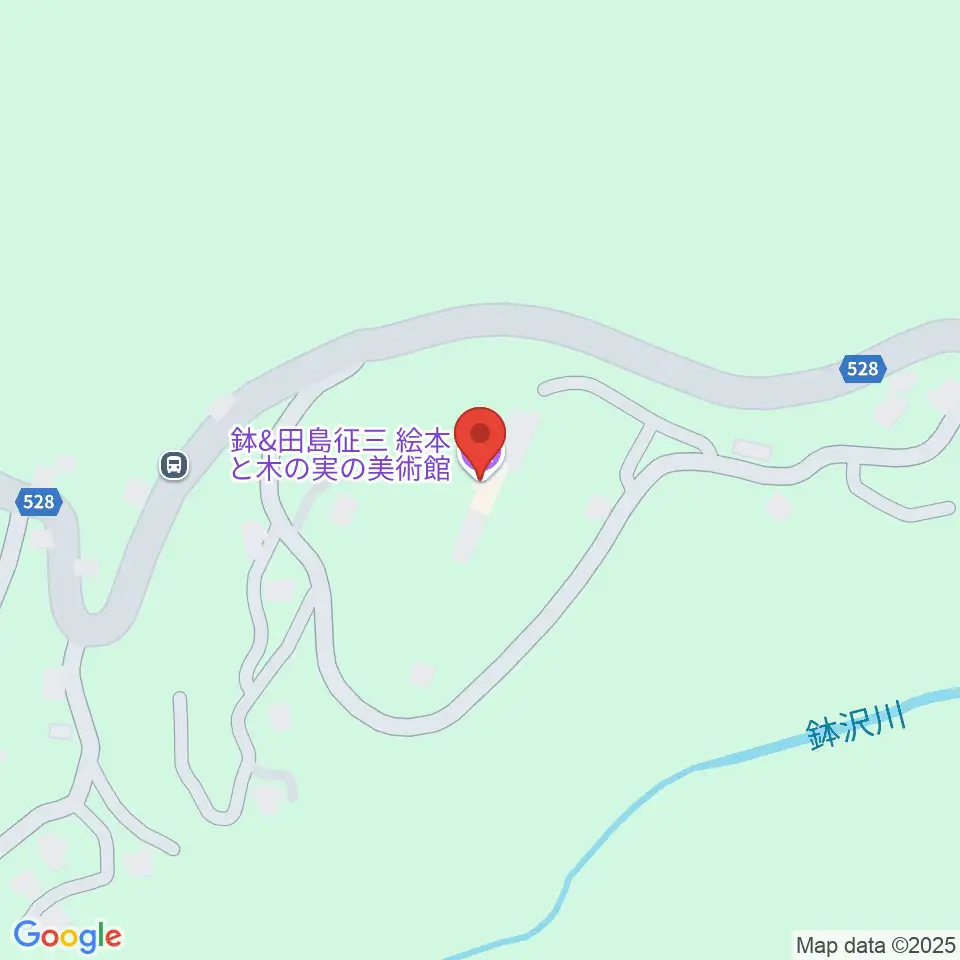 鉢＆田島征三・絵本と木の実の美術館周辺のホテル一覧地図