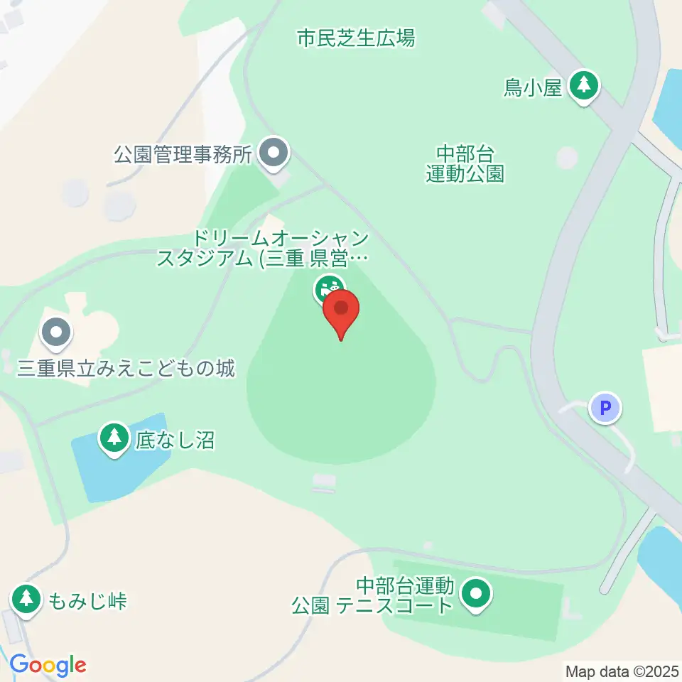 ドリームオーシャンスタジアム周辺のホテル一覧地図