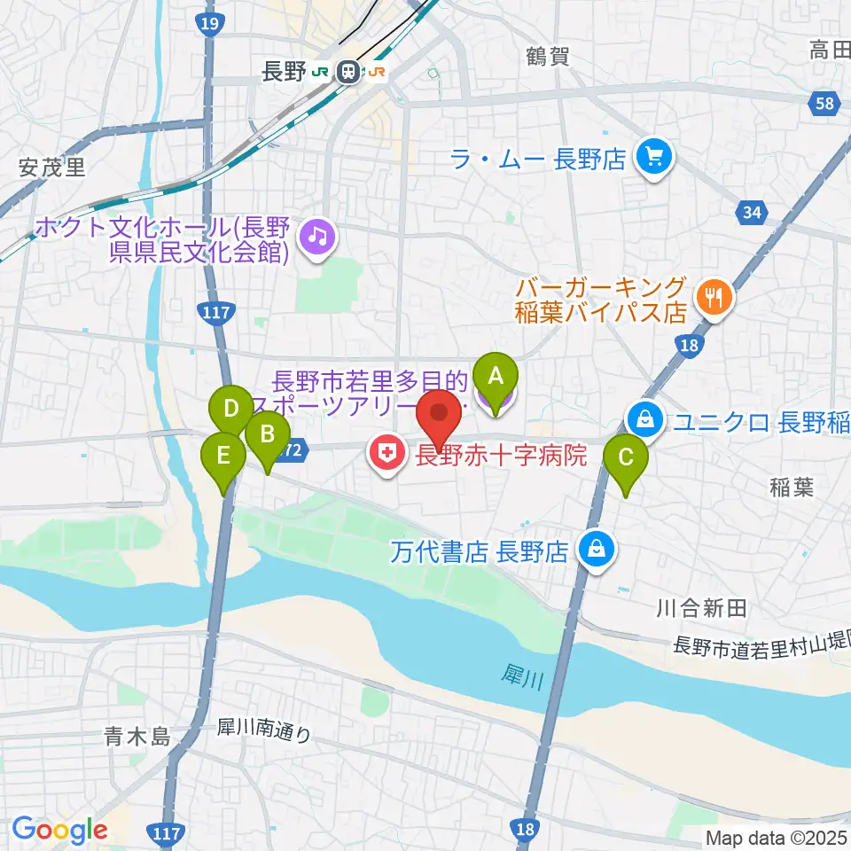 水野美術館周辺のホテル一覧地図
