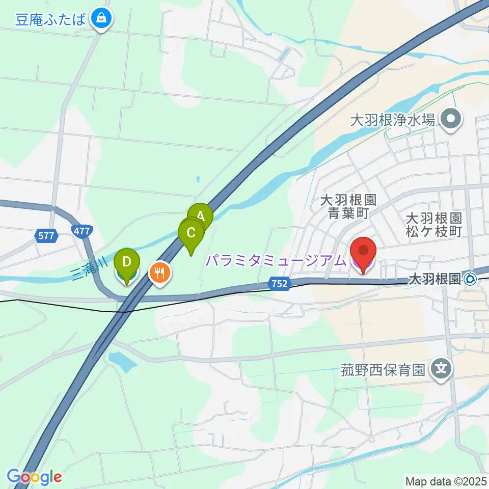 パラミタミュージアム周辺のホテル一覧地図