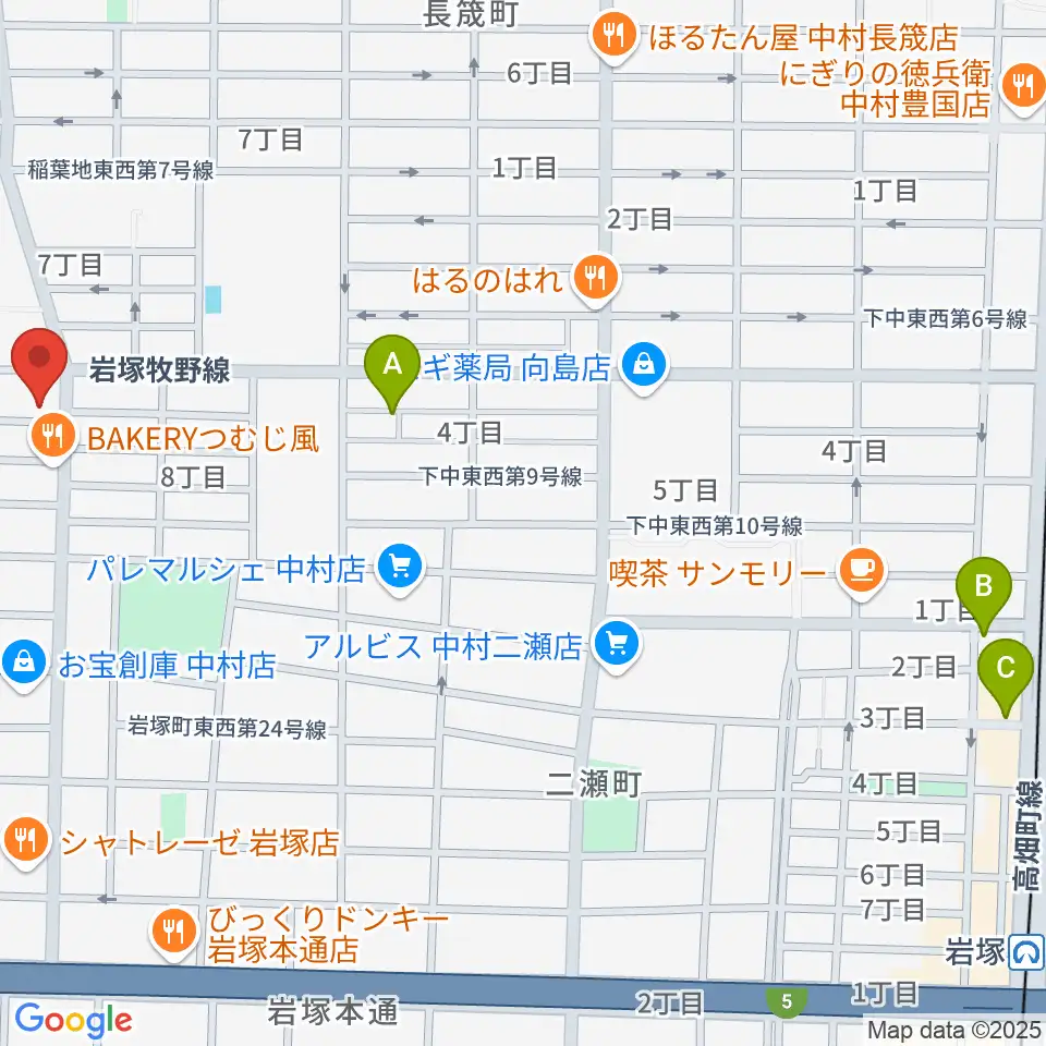 大一美術館周辺のホテル一覧地図