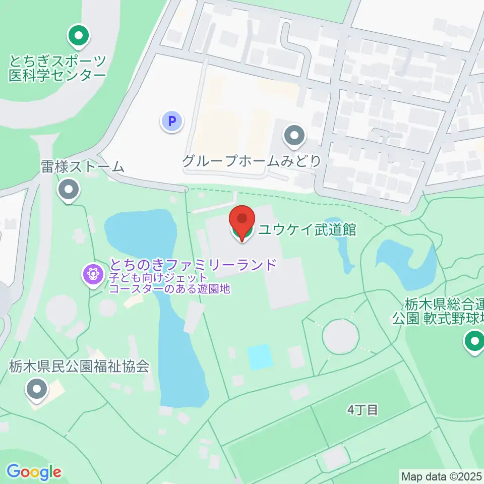 ユウケイ武道館周辺のホテル一覧地図