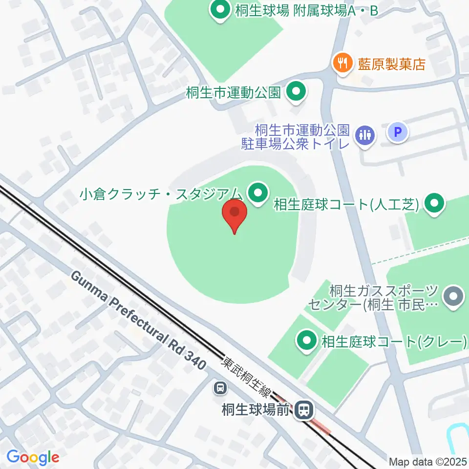小倉クラッチ・スタジアム周辺のホテル一覧地図
