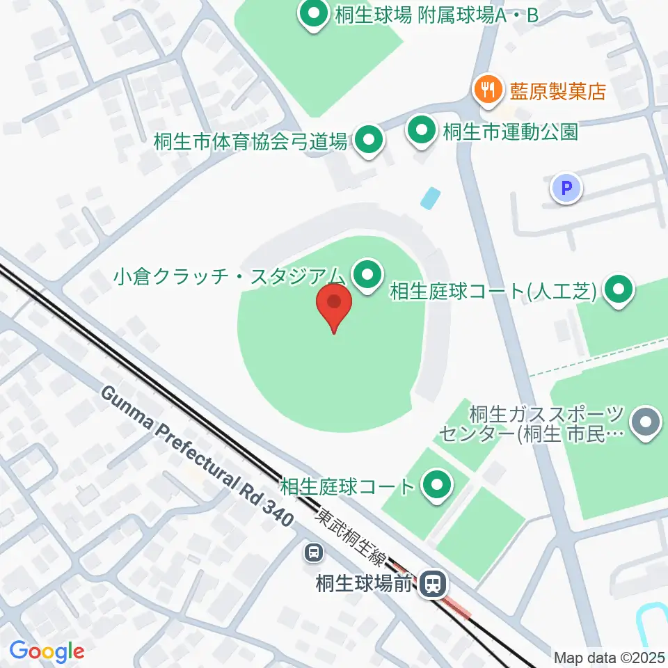 小倉クラッチ・スタジアム周辺のホテル一覧地図