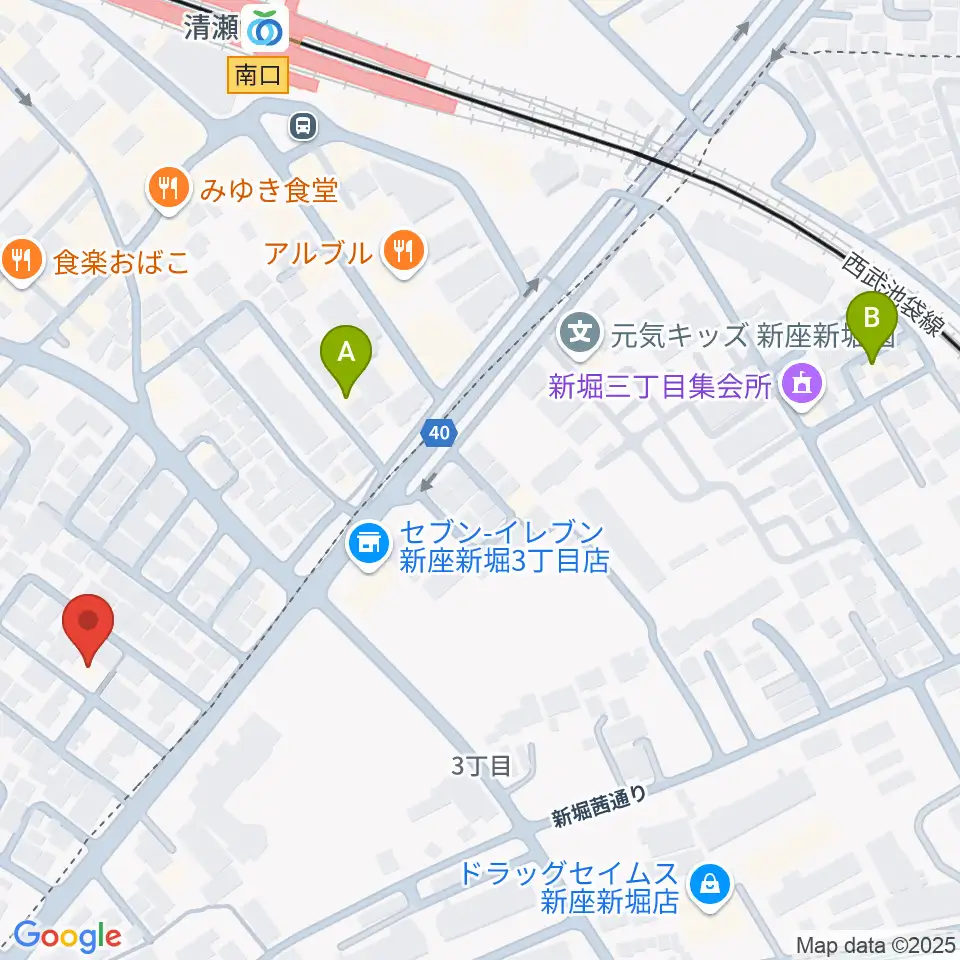 Studio Win周辺のホテル一覧地図