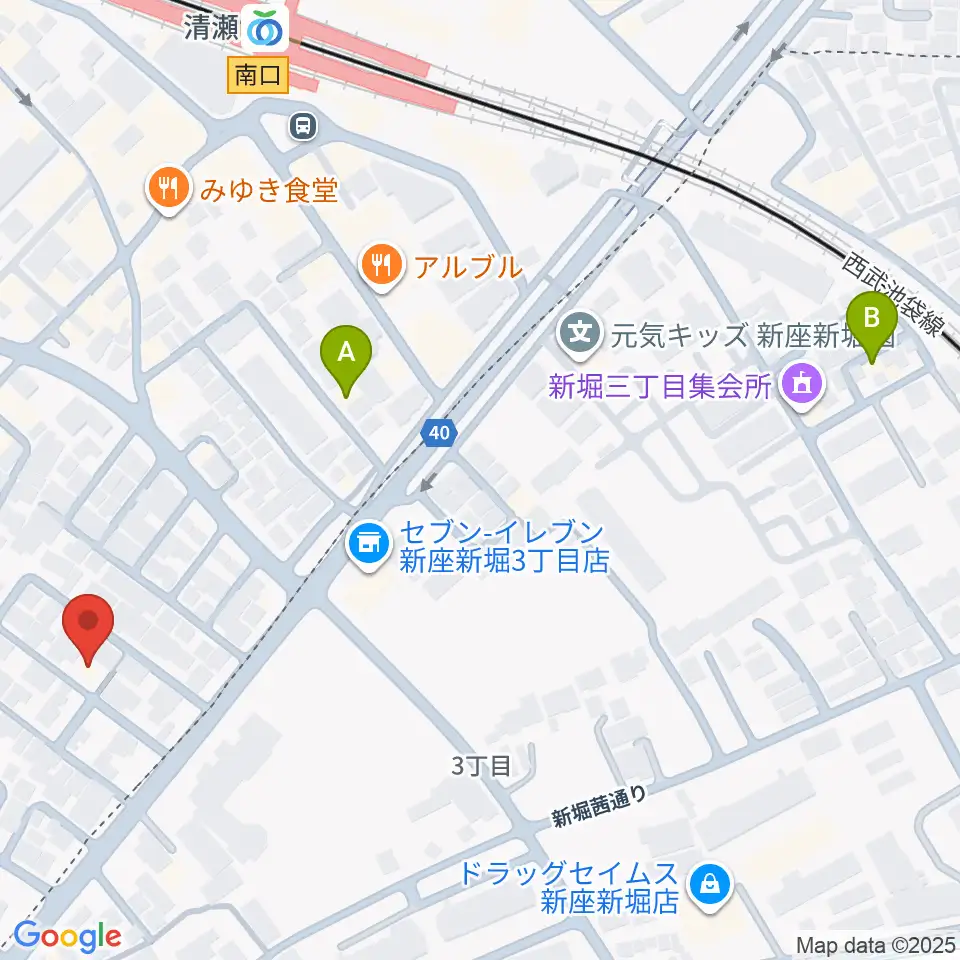 Studio Win周辺のホテル一覧地図