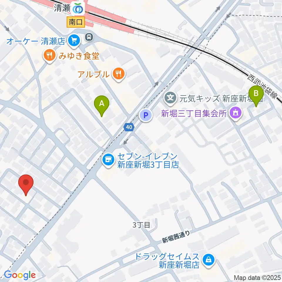 Studio Win周辺のホテル一覧地図