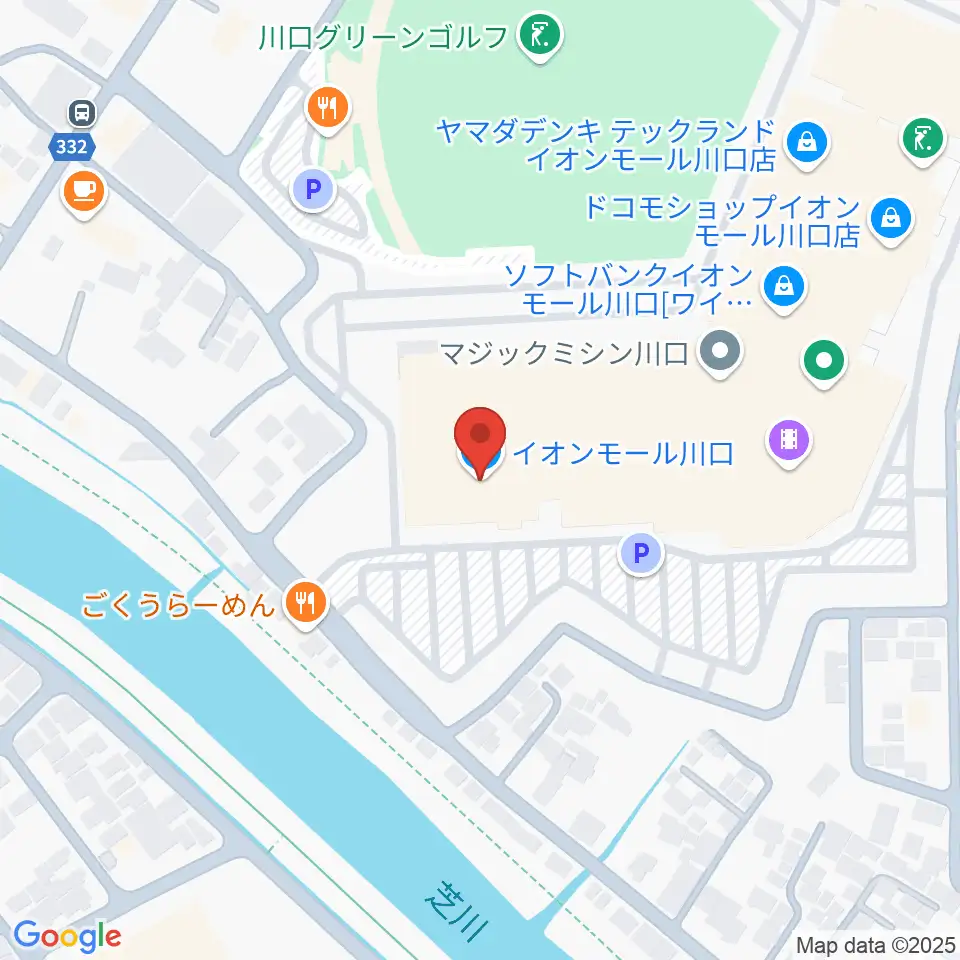 イオンシネマ川口周辺のホテル一覧地図