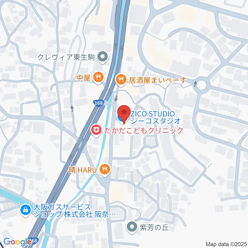 ZICO STUDIO周辺のホテル一覧地図