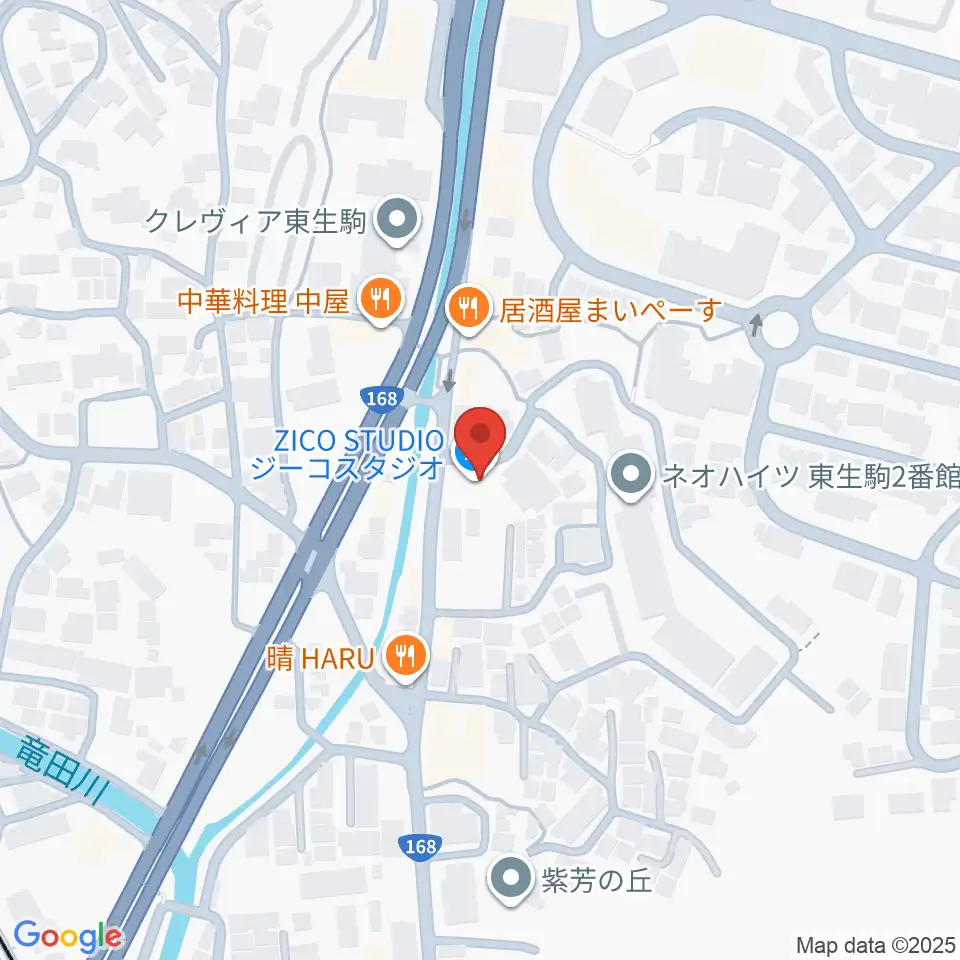 ZICO STUDIO周辺のホテル一覧地図