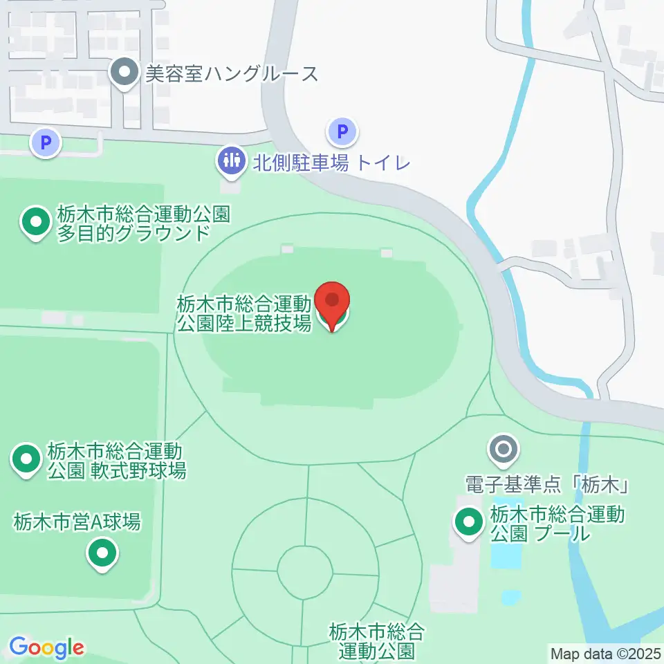 ニッコークリエートスポーツフィールドとちぎ周辺のホテル一覧地図