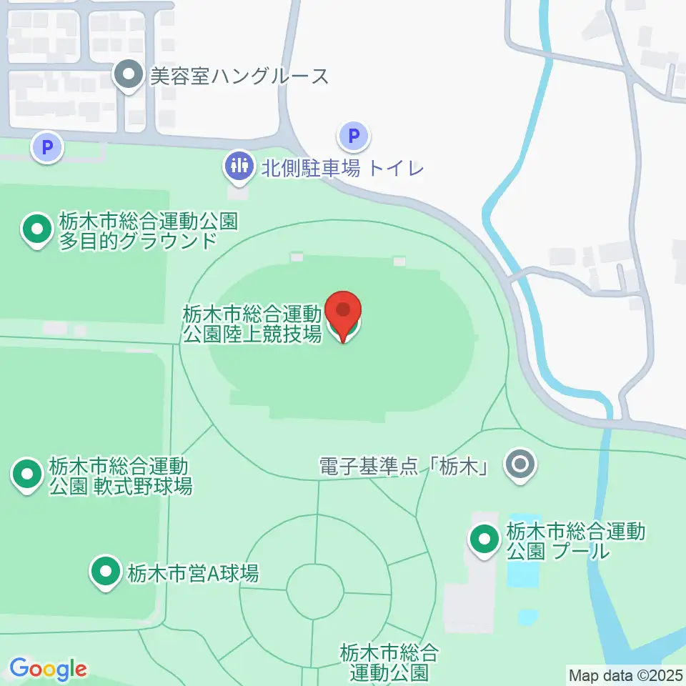 ニッコークリエートスポーツフィールドとちぎ周辺のホテル一覧地図