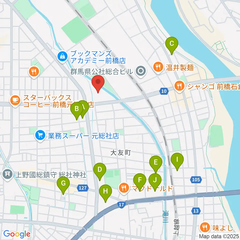 しんしん大渡温水プール・トレーニングセンター周辺のホテル一覧地図