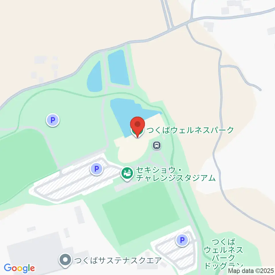 つくばウェルネスパーク・ヘルスプラザ周辺のホテル一覧地図