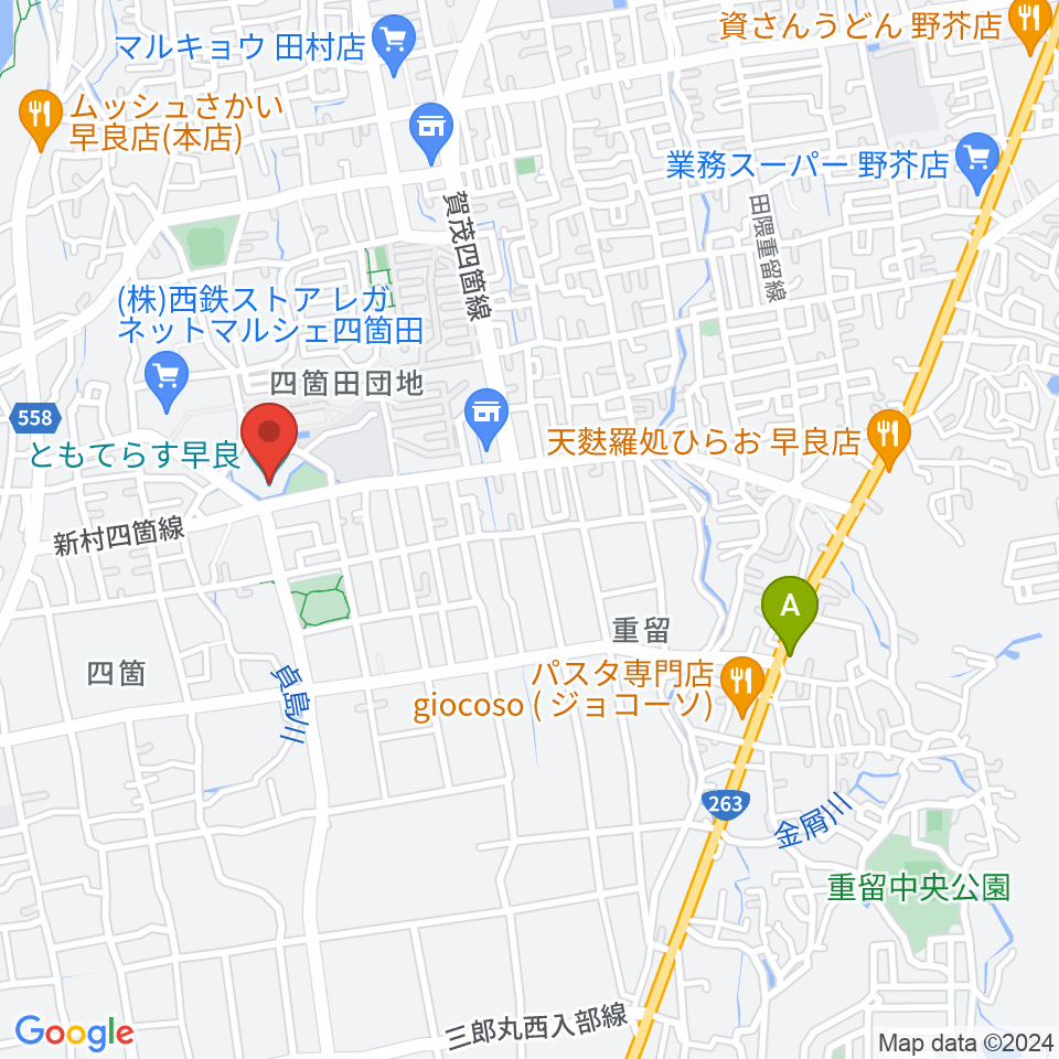 ともてらす早良周辺のホテル一覧地図