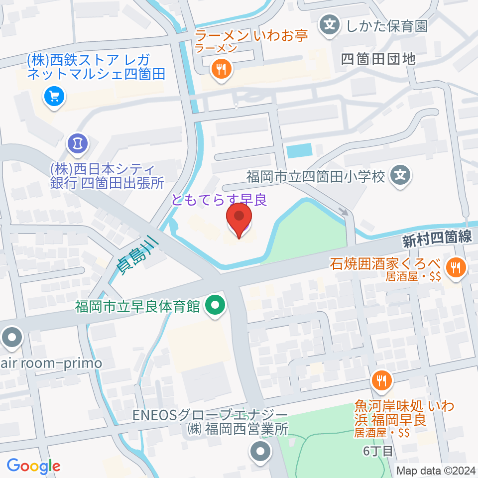 ともてらす早良周辺のホテル一覧地図