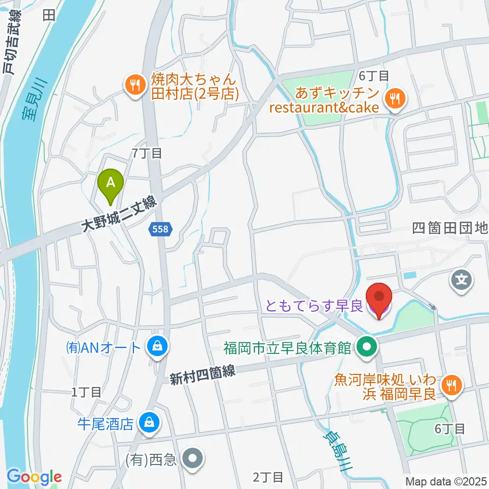 ともてらす早良周辺のホテル一覧地図