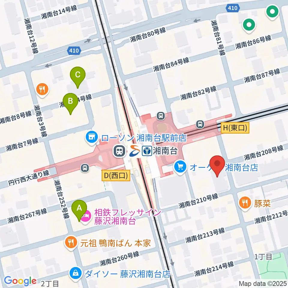 STUDIO JAMJAM周辺のホテル一覧地図