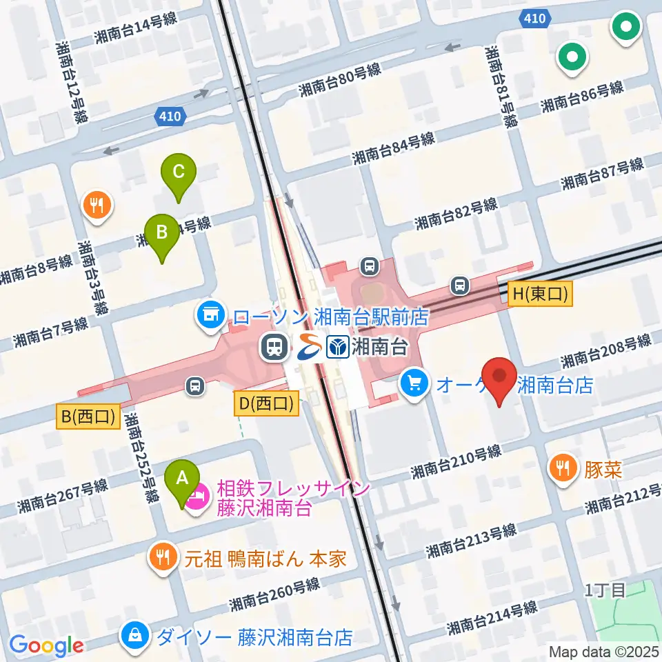 STUDIO JAMJAM周辺のホテル一覧地図