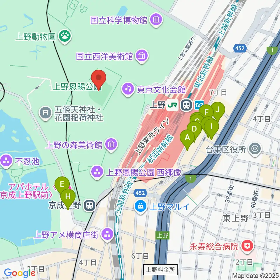 正岡子規記念球場周辺のホテル一覧地図
