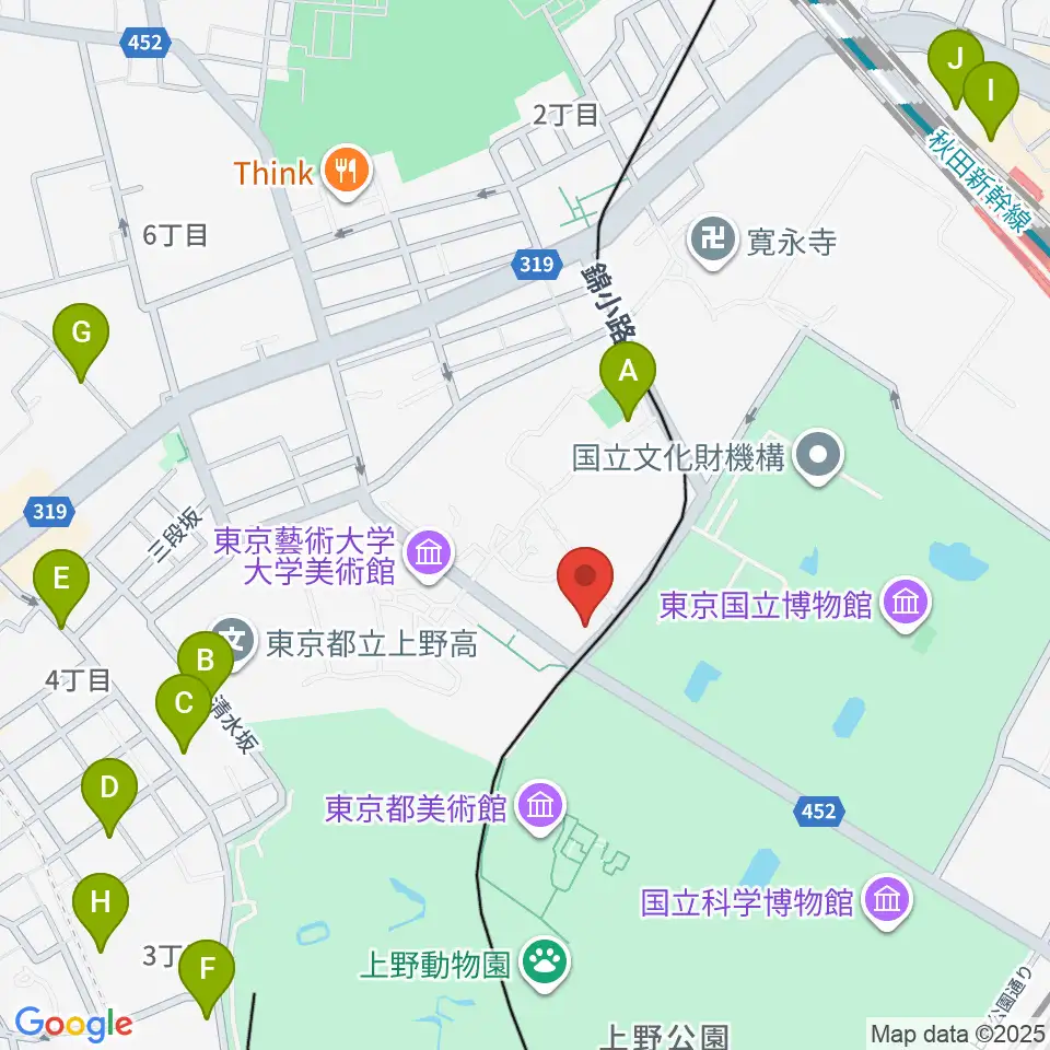 黒田記念館周辺のホテル一覧地図