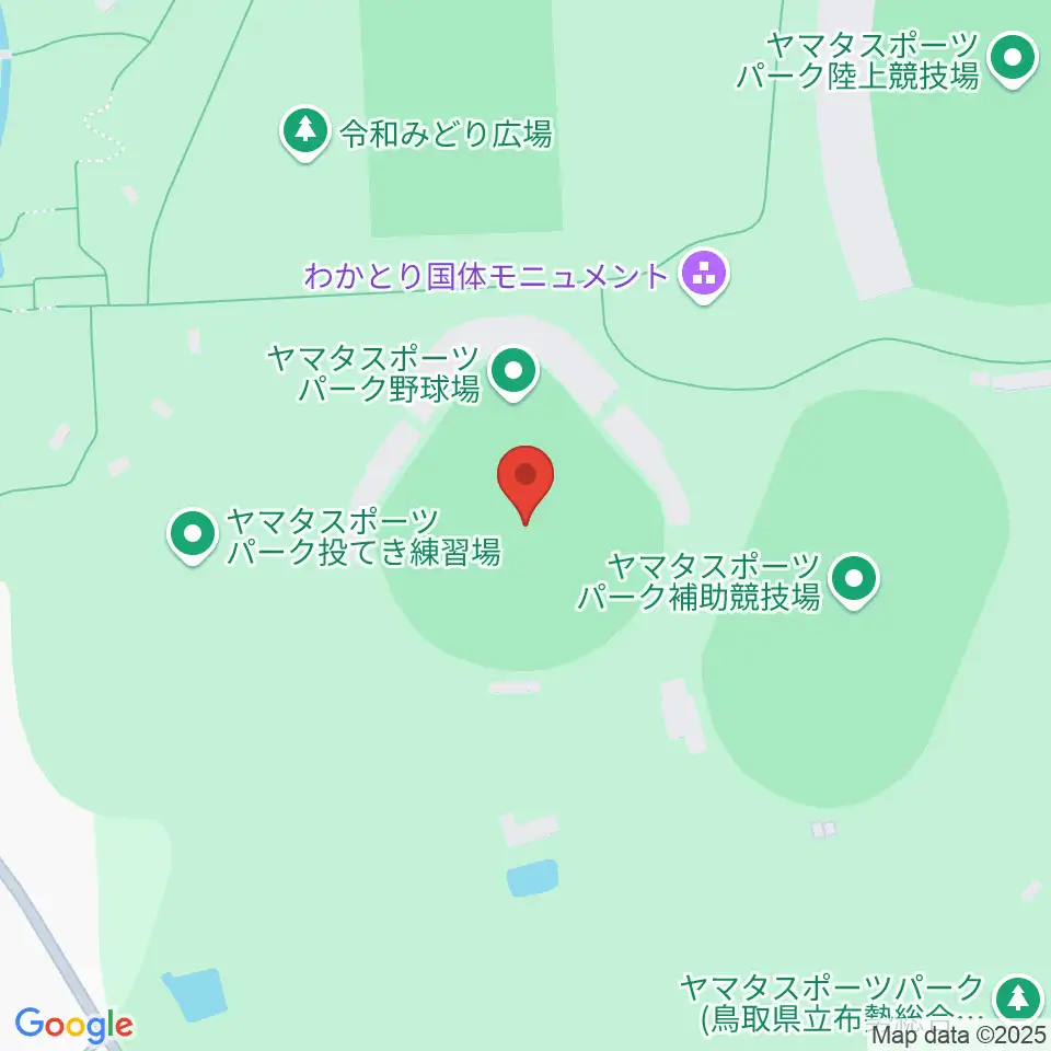 ヤマタスポーツパーク野球場周辺のホテル一覧地図