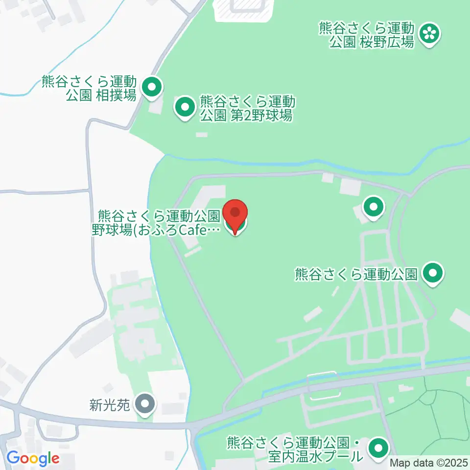 おふろcafe'ハレニワスタジアム熊谷周辺のホテル一覧地図