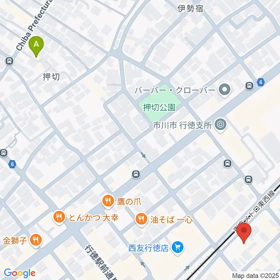 ワイルドフラワー・スタジオ行徳周辺のホテル一覧地図