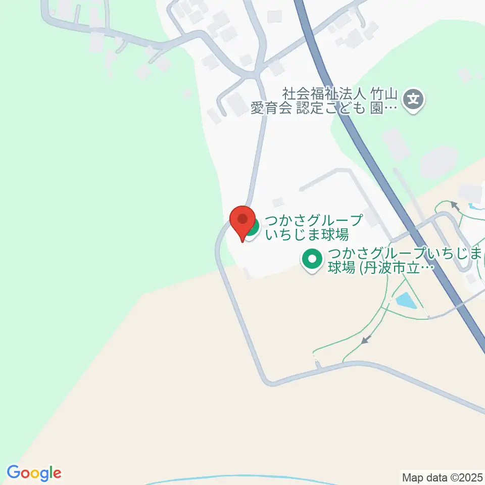 つかさグループいちじま球場周辺のホテル一覧地図