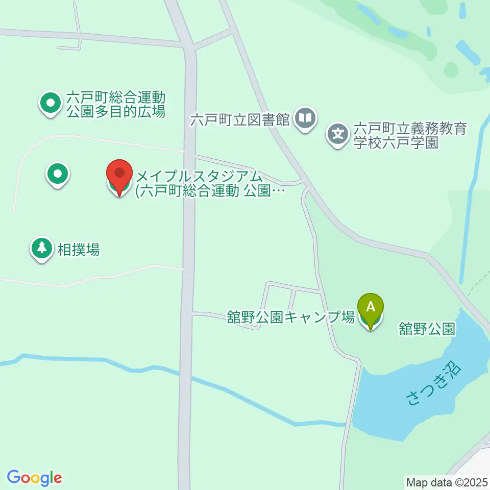 メイプルスタジアム周辺のホテル一覧地図