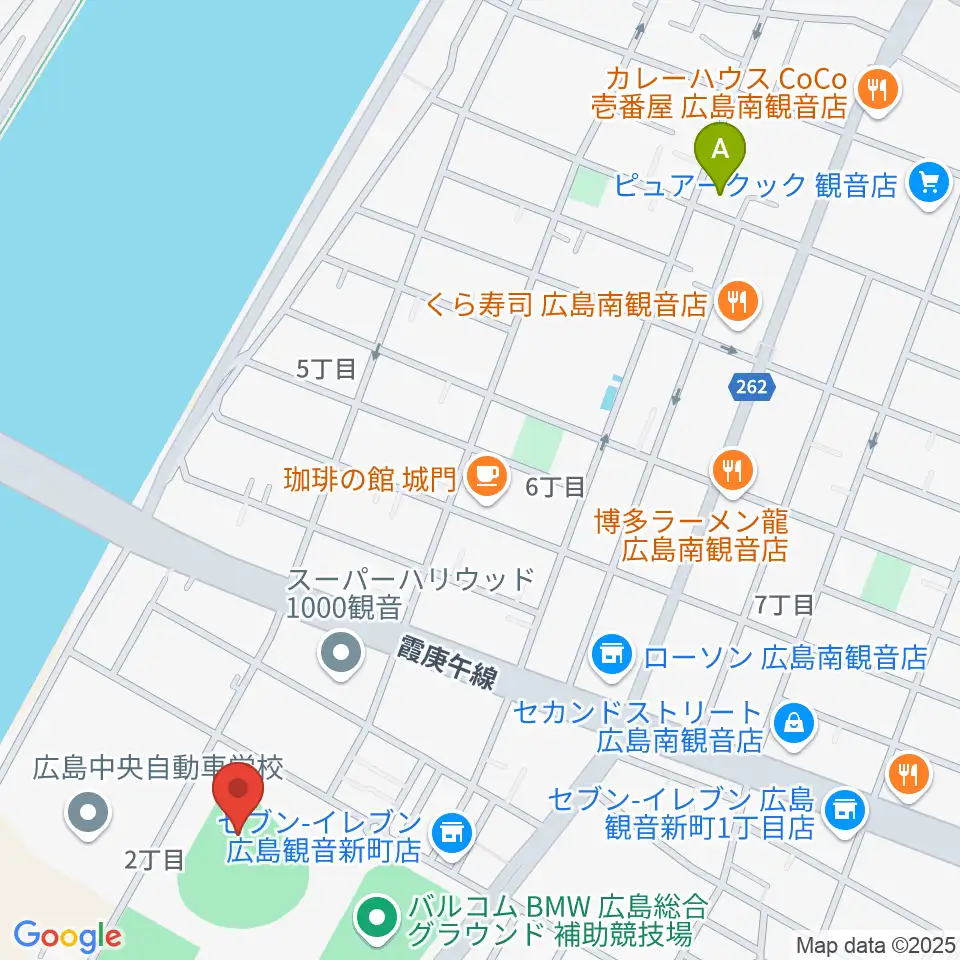 バルコムBMWベースボールスタジアム周辺のホテル一覧地図