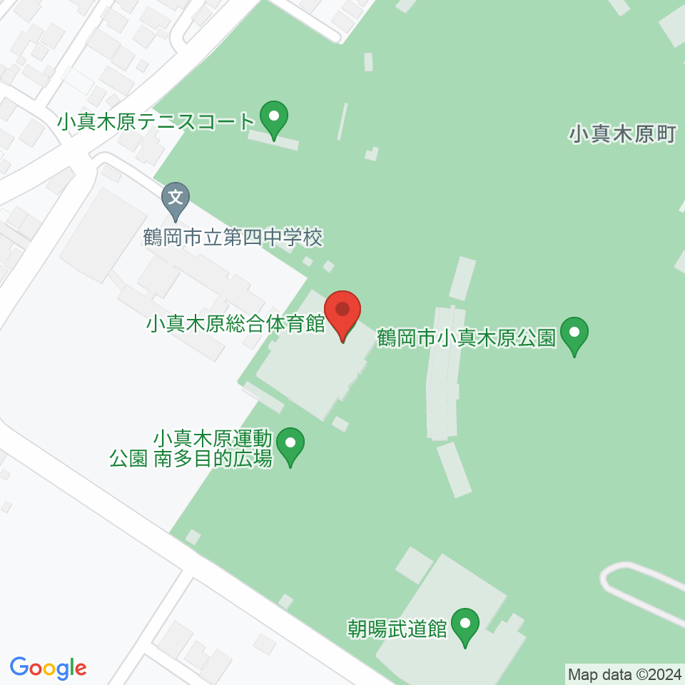 小真木原総合体育館周辺のホテル一覧地図