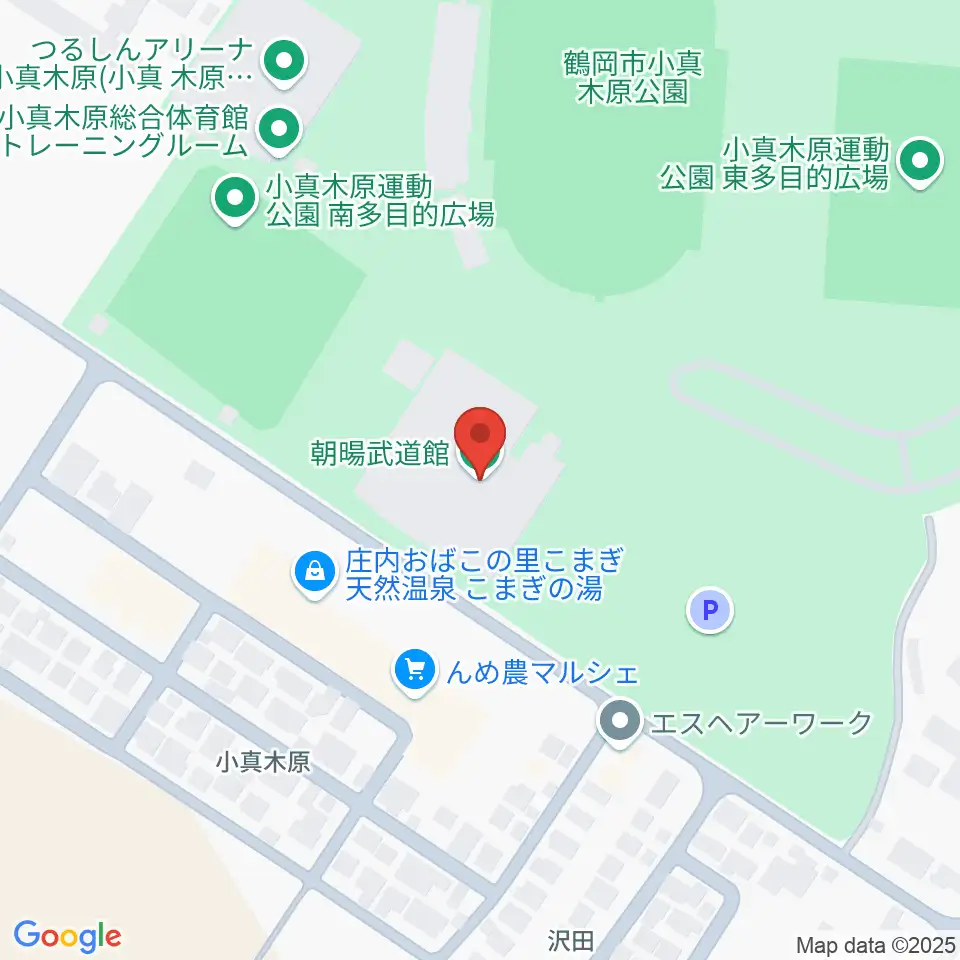 朝暘武道館周辺のホテル一覧地図