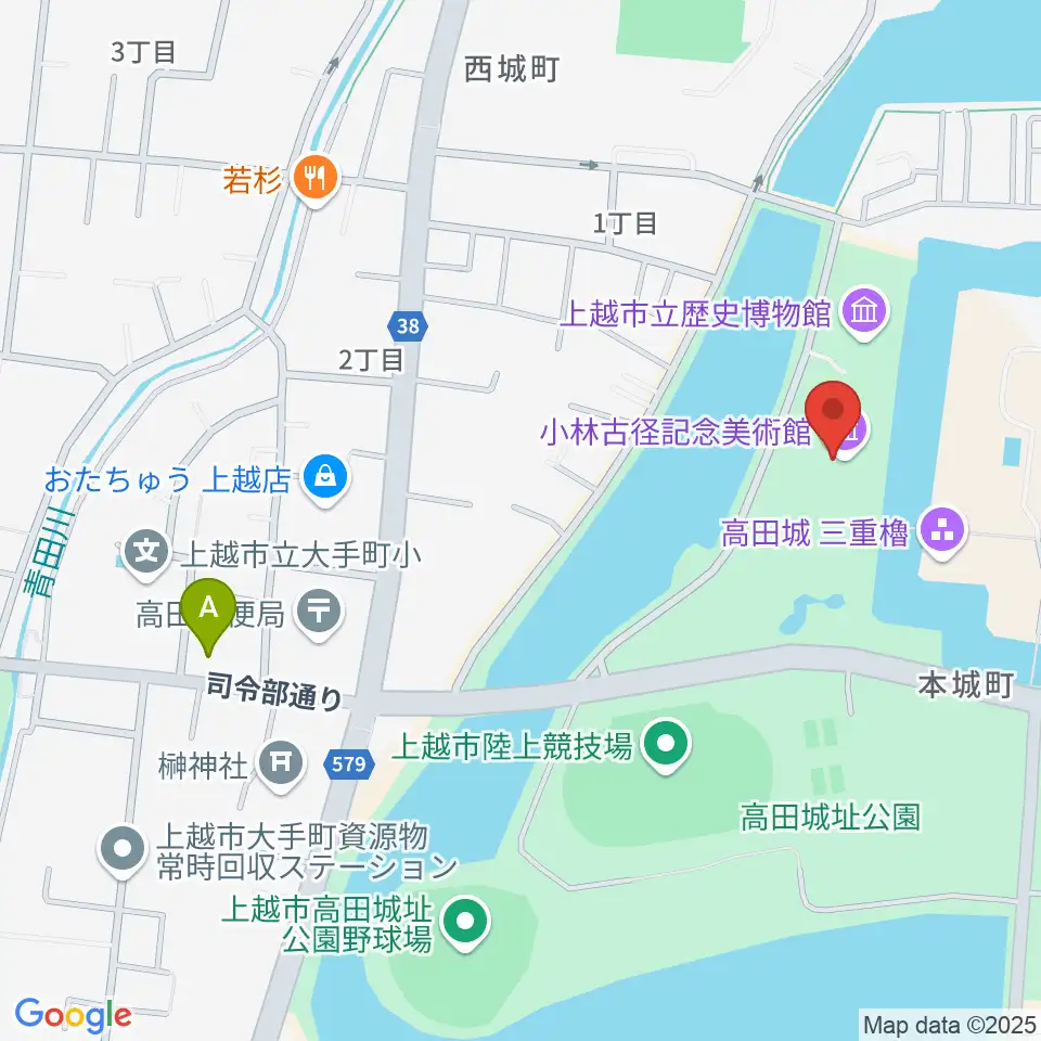 小林古径記念美術館周辺のホテル一覧地図