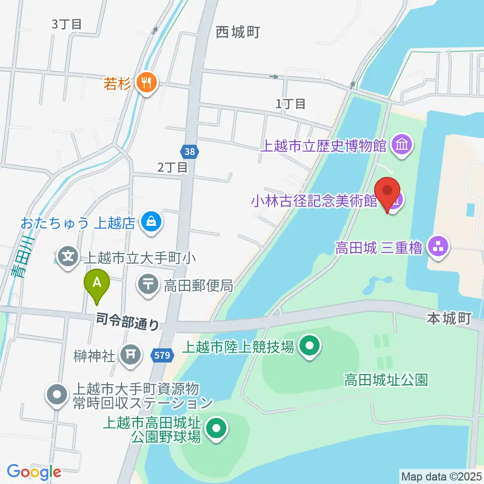 小林古径記念美術館周辺のホテル一覧地図