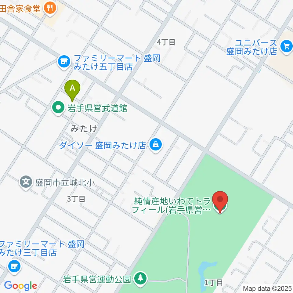 純情産地いわてトラフィール周辺のホテル一覧地図