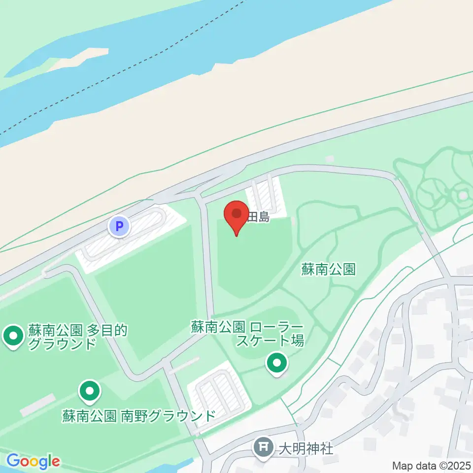 蘇南公園ソフトボール場周辺のホテル一覧地図