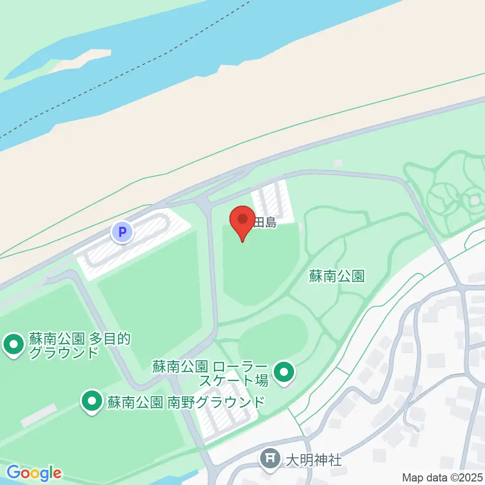 蘇南公園ソフトボール場周辺のホテル一覧地図