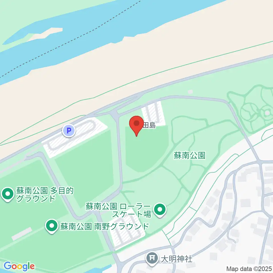 蘇南公園ソフトボール場周辺のホテル一覧地図