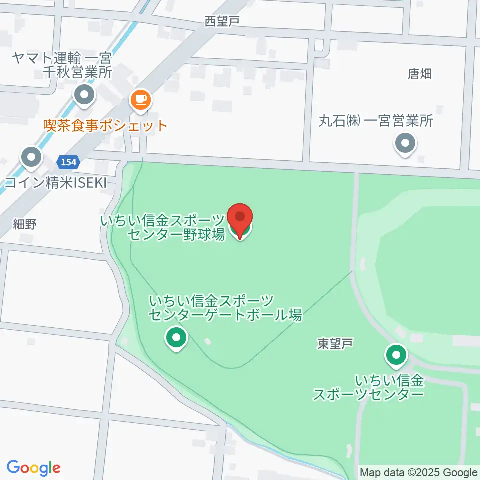 いちい信金スポーツセンター野球場周辺のホテル一覧地図