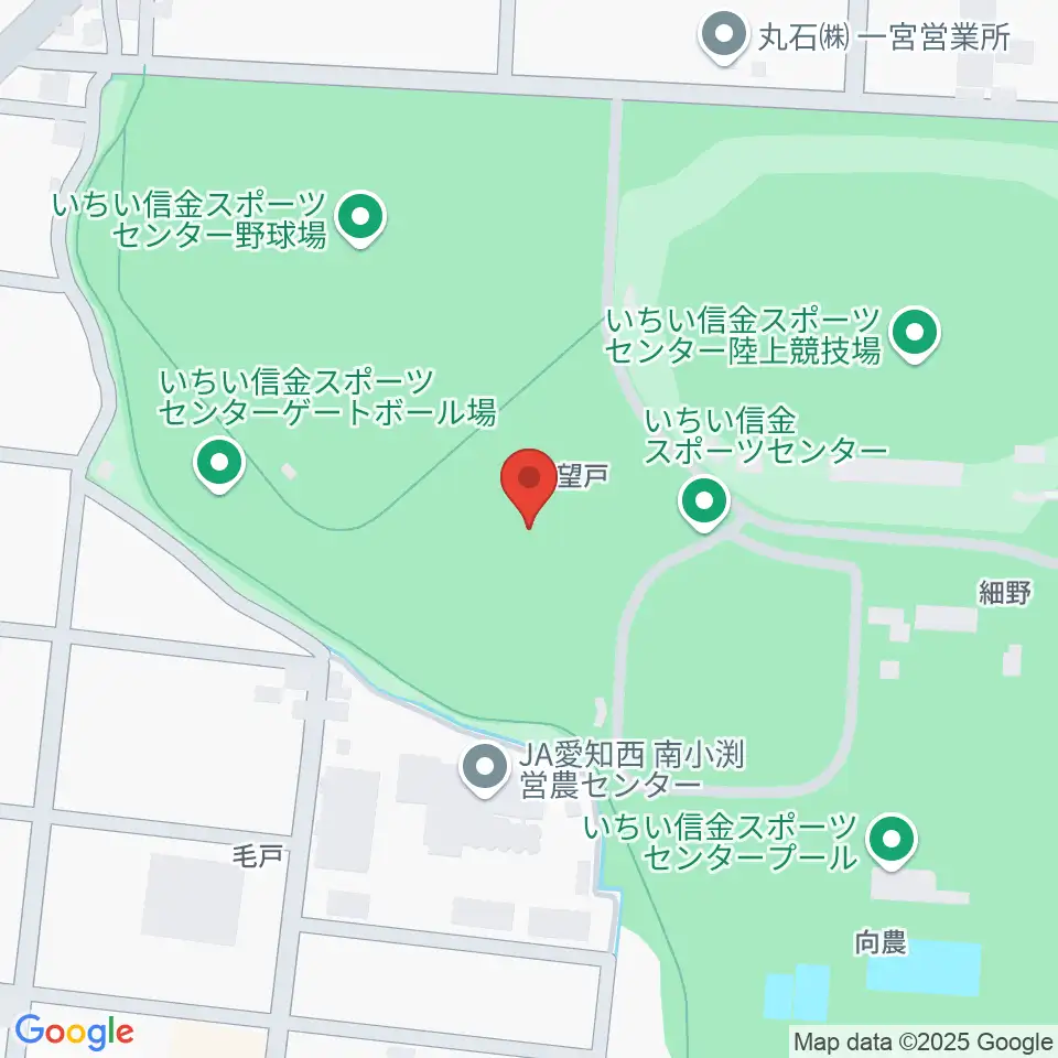 いちい信金スポーツセンターサッカー場周辺のホテル一覧地図